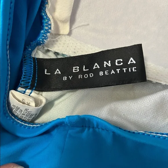 La Blanca Tropical Floral womanOne Piece Swimsuit size 8 - Picture 2 of 4